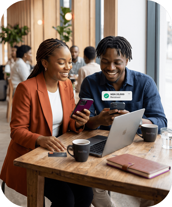 NetPay app on phone